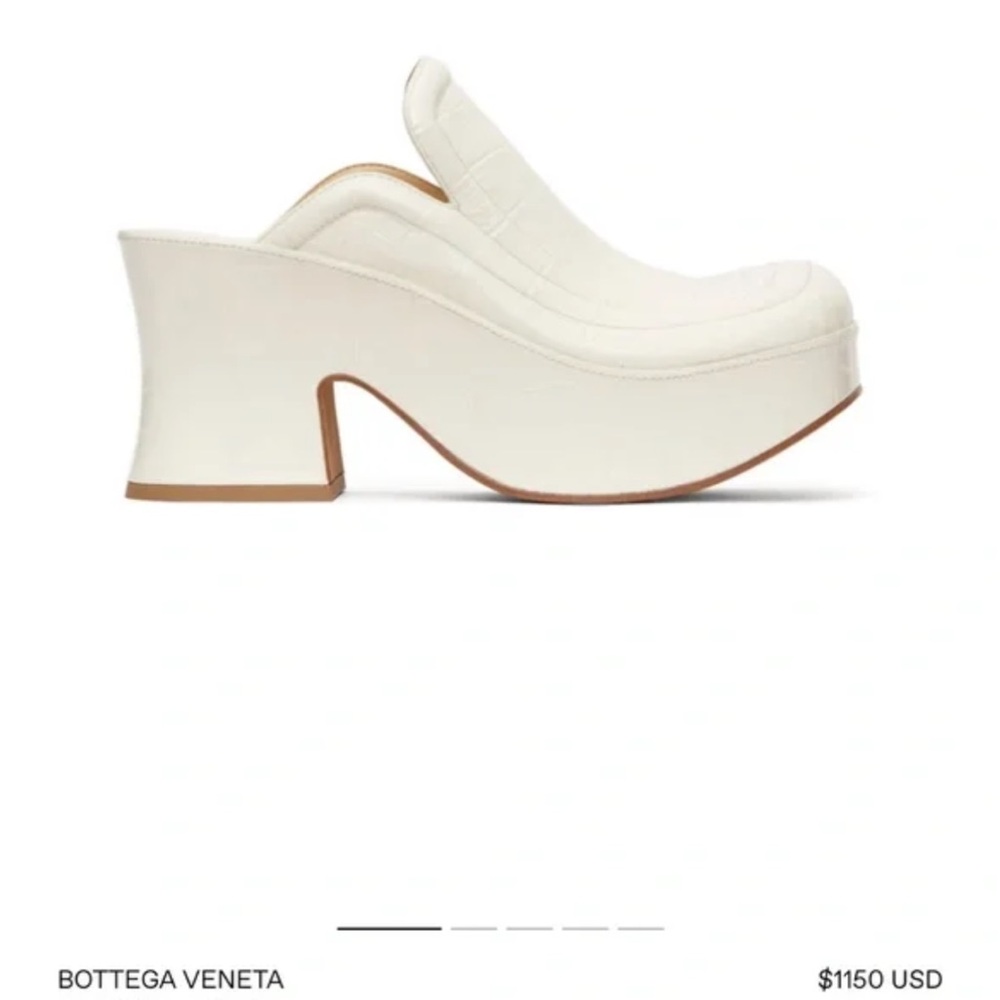 Bottega Veneta Croc Wedge Heel